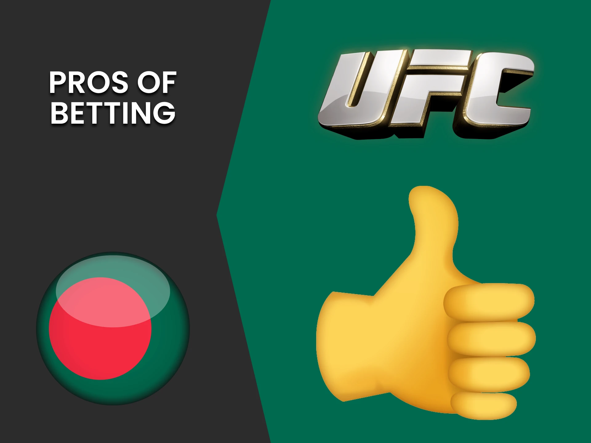 We will tell you about the advantages of betting on the UFC.