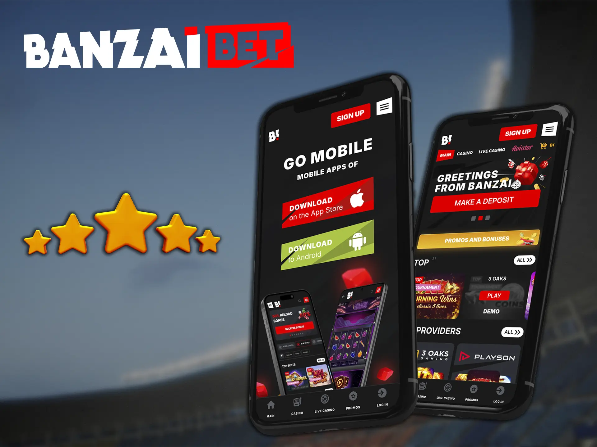Bangladesh players have the chance to dive into the world of betting with their smartphone, thanks to the fast and secure Banzai App.