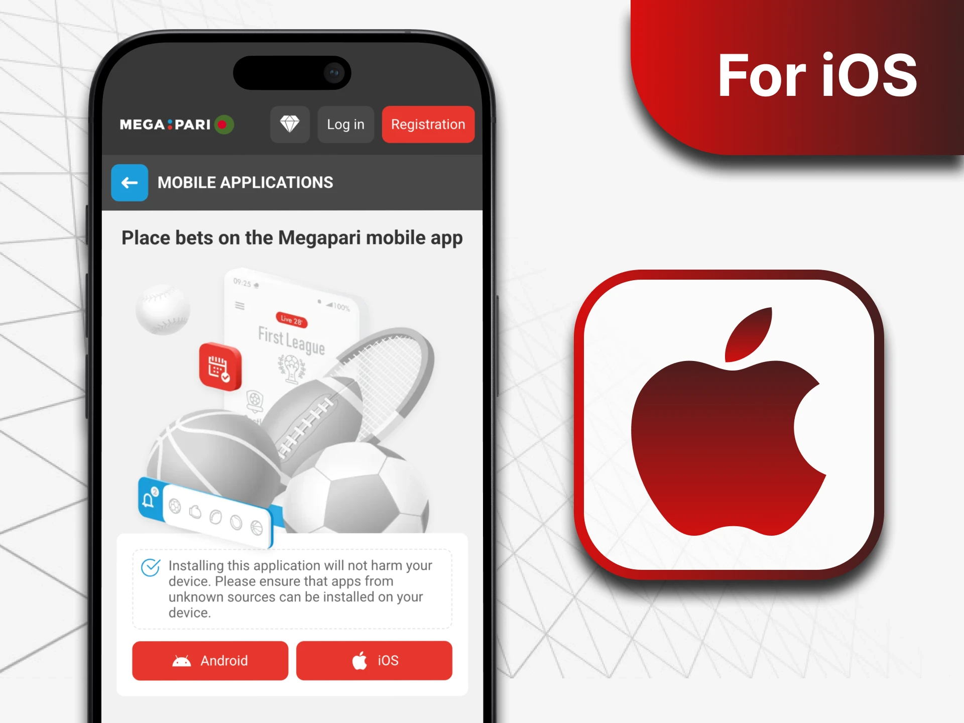 Learn how to download iOS apps from the official betting sites.