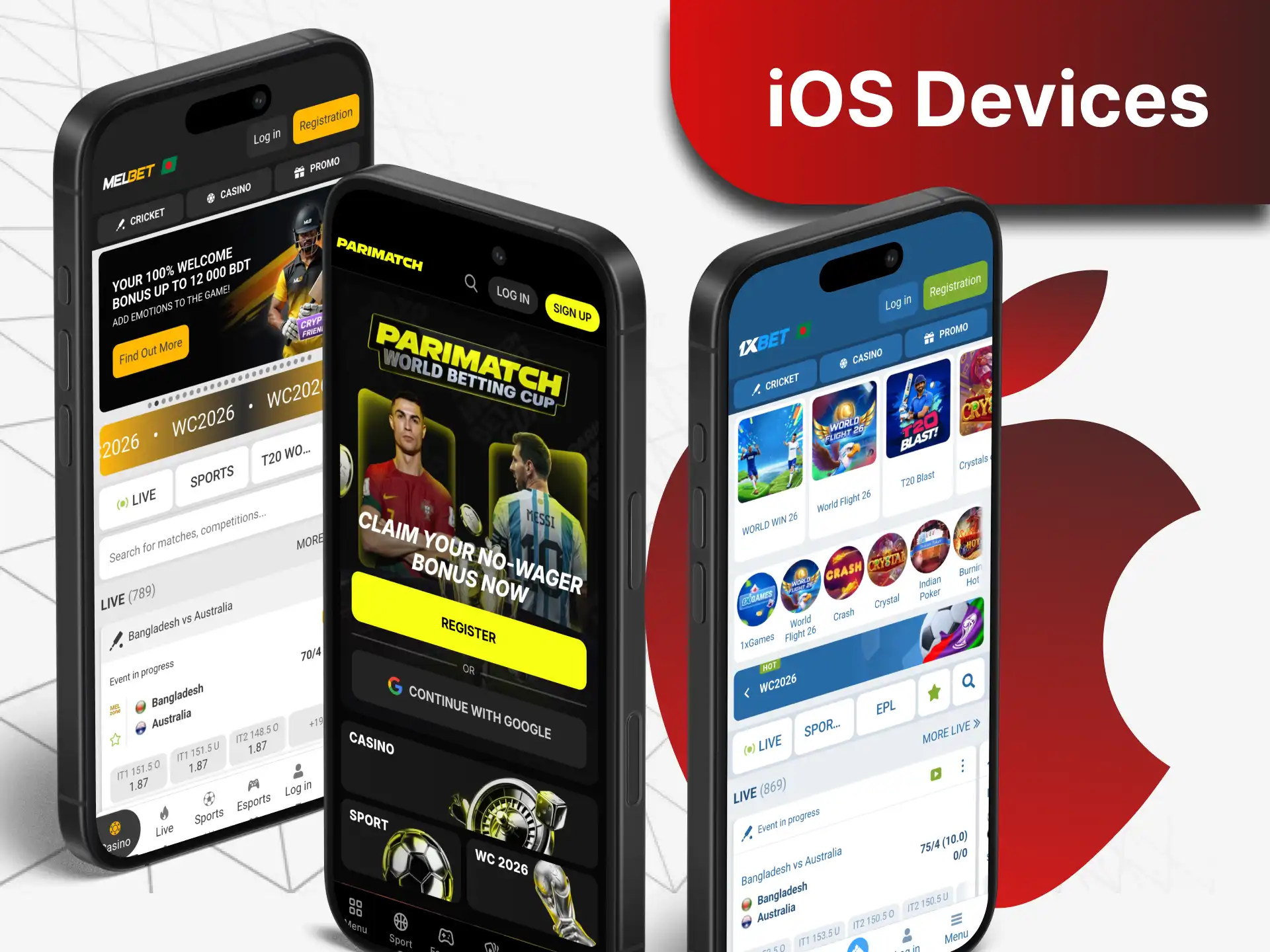 Pay attention to the best iOS apps from Bettingonlinebd recommendation list.