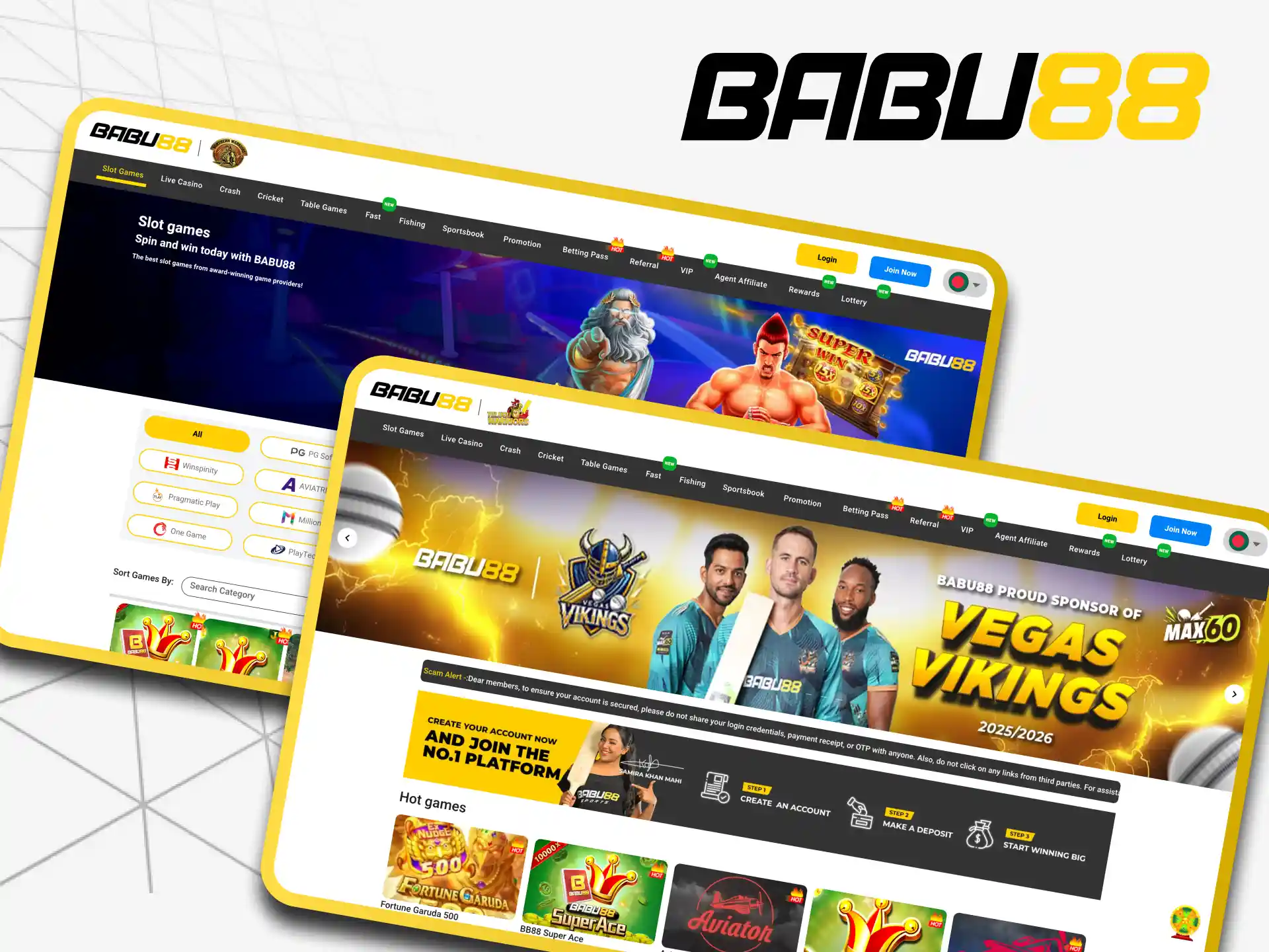 Babu88 offers a large sports section with popular events.
