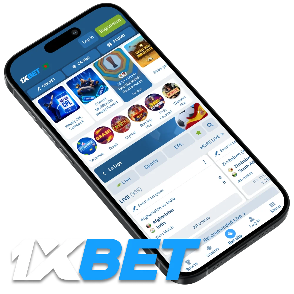 Download the official 1xbet app for Android and iOS devices.