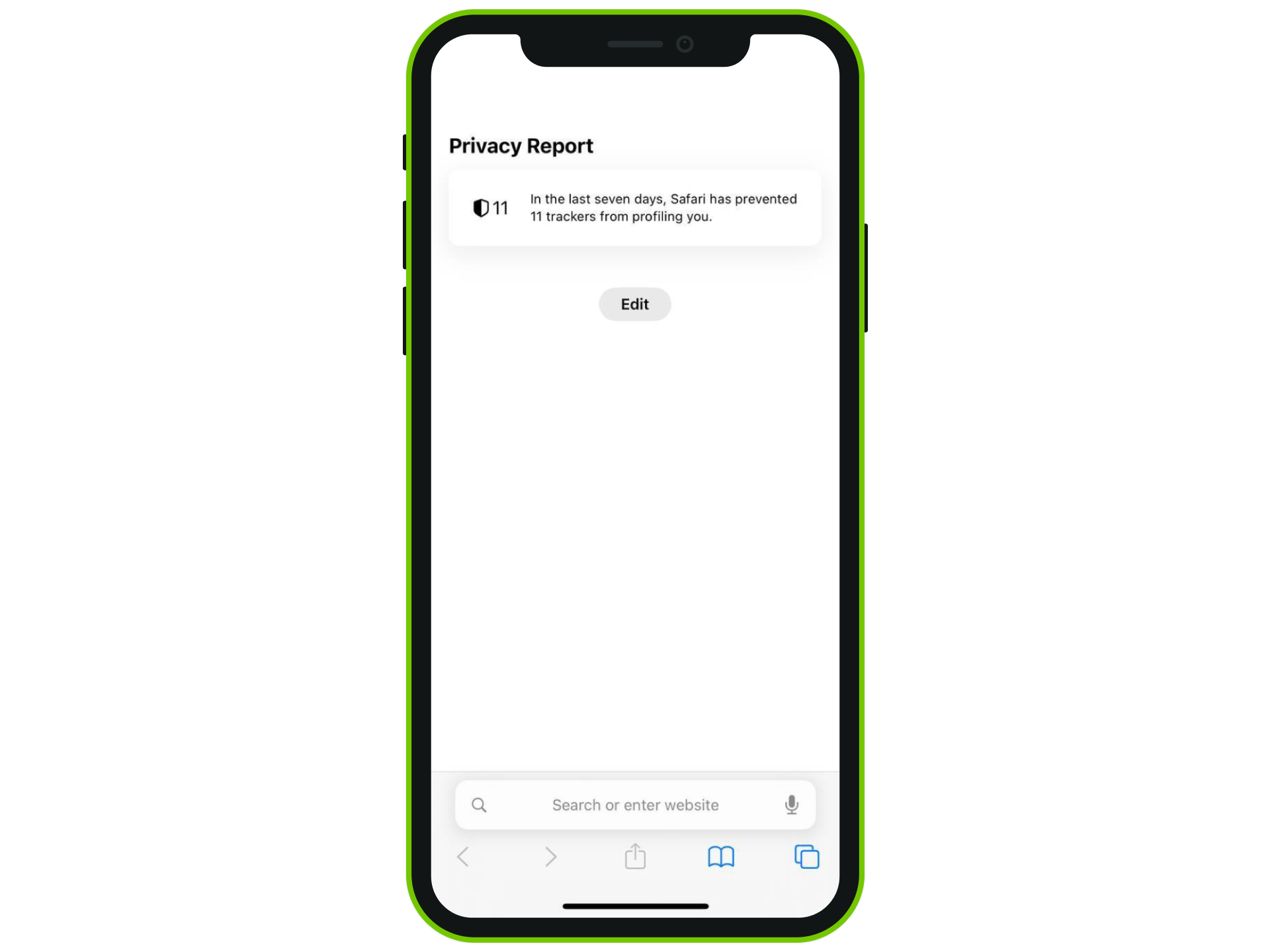 Open the Safari browser on your iOS device for Banglabet.