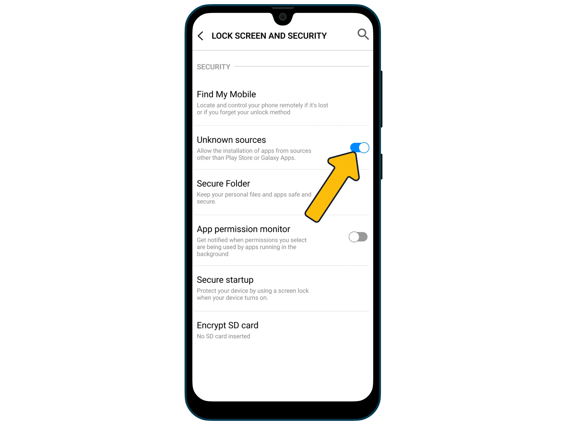 Allow installations from unknown sources so you can install the JeetWin app without any problems.