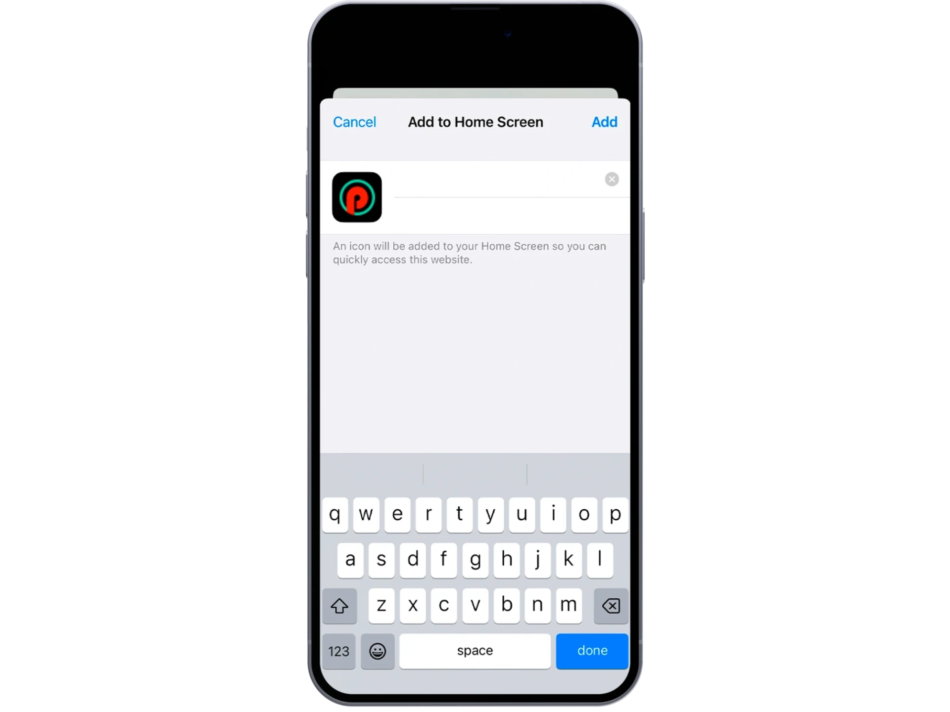 Select a name and confirm that you want to add Pin-Up.